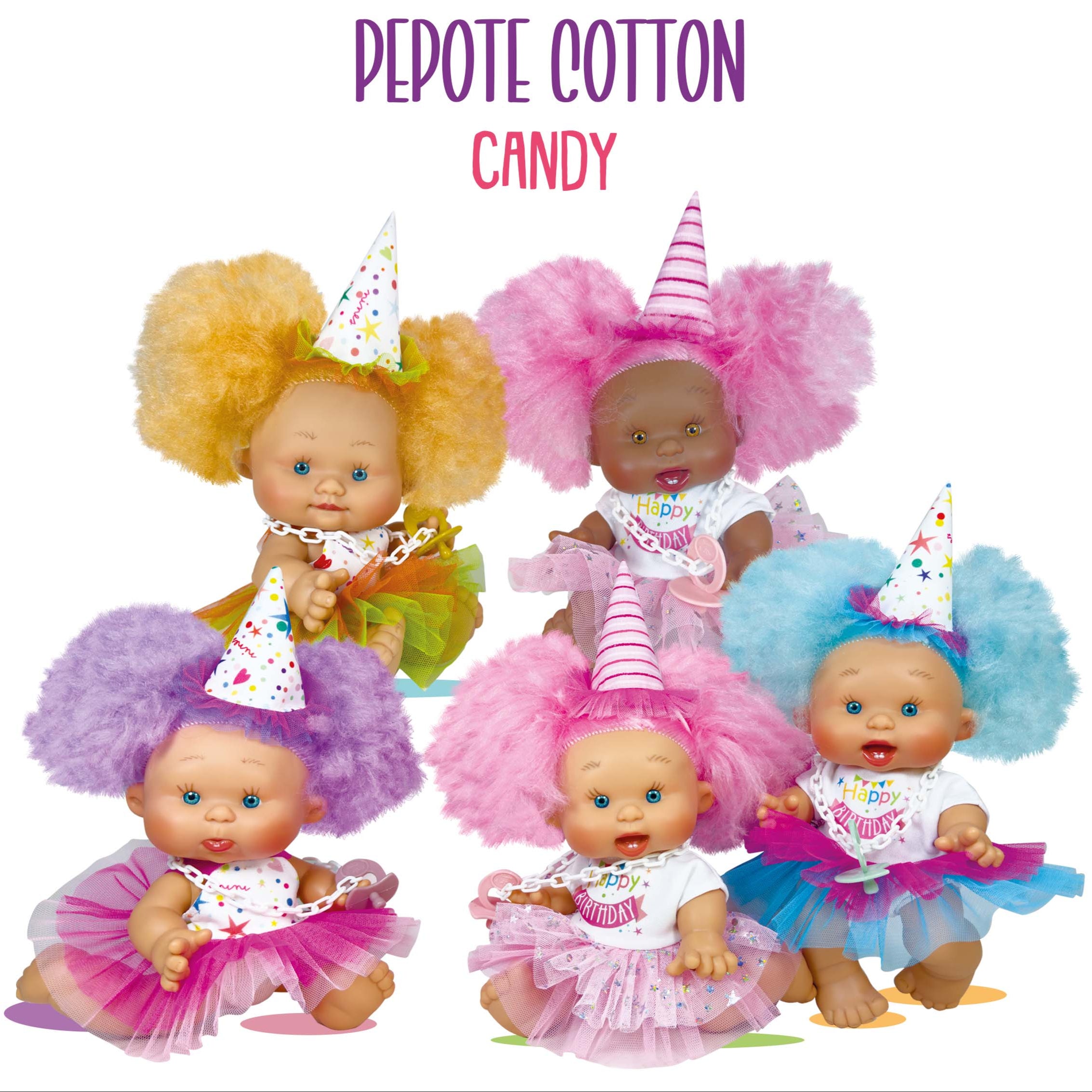 Baby Doll Pepote Cotton Candy by Nines D&