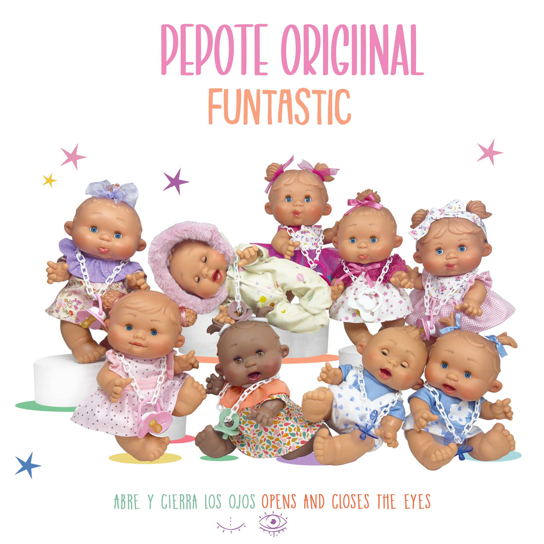 Baby Doll Pepote Original Funtastic by Nines D&