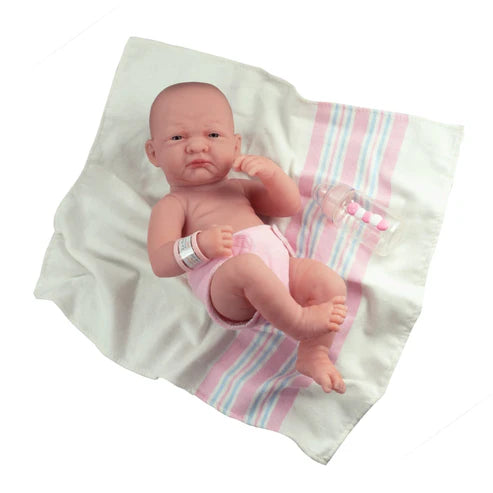 Original Handcrafted in Spain La Newborn Baby Doll "First Day" Real Girl