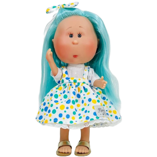 Handcrafted Collectible Little Mia Bubble Gum Doll (3180) by Nines D&