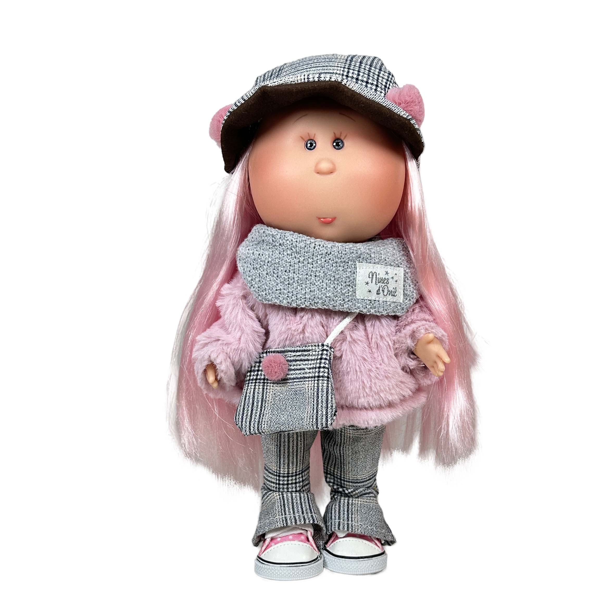 Handcrafted Collectible Mia Fluffy Doll (3428) by Nines D&