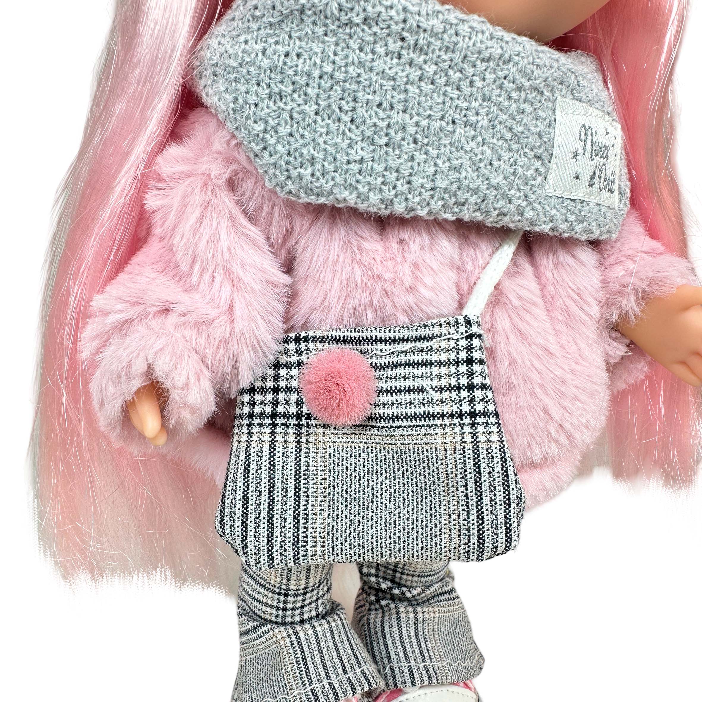 Handcrafted Collectible Mia Fluffy Doll (3428) by Nines D&