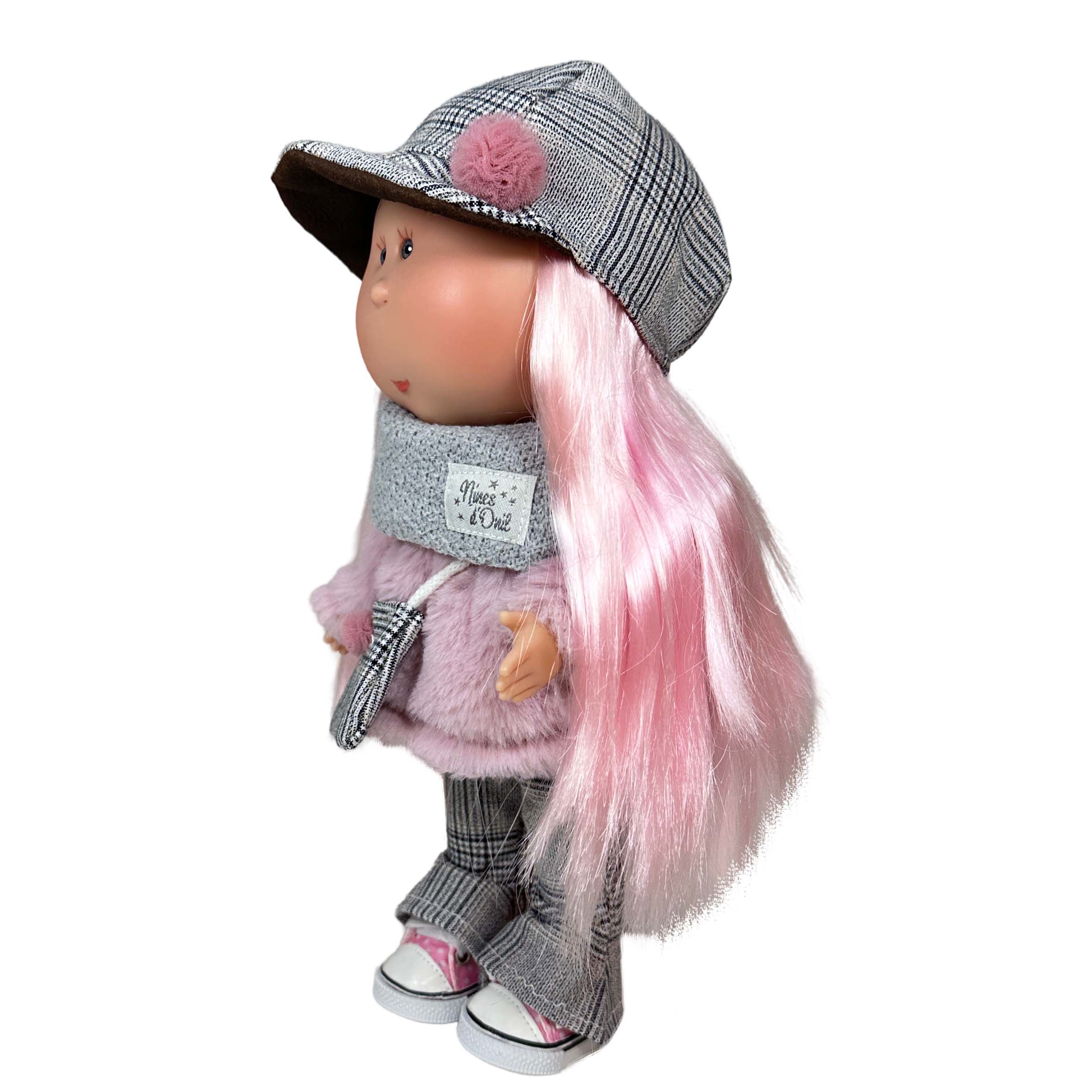 Handcrafted Collectible Mia Fluffy Doll (3428) by Nines D&