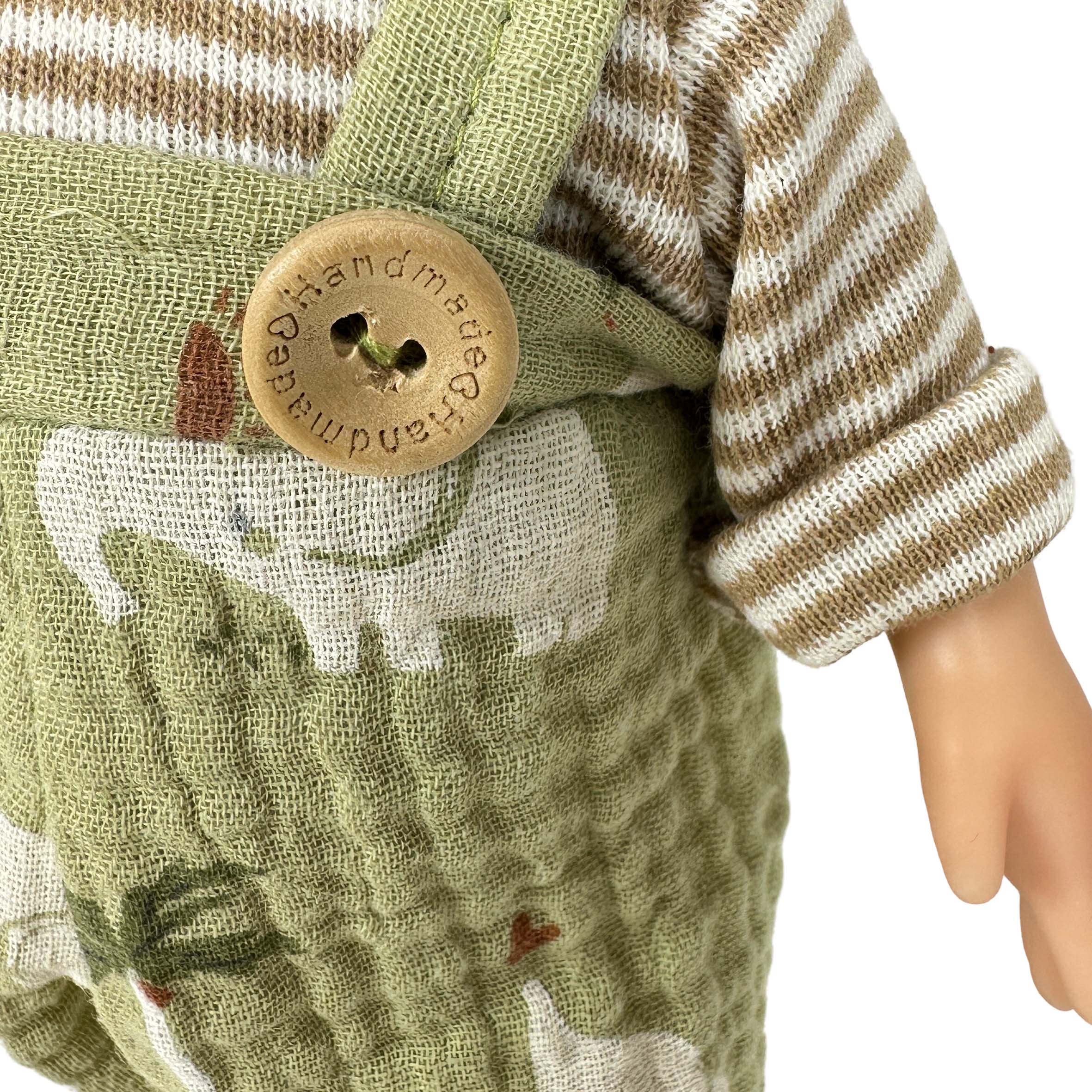Handcrafted Collectible Mio Farmer Doll (3431) by Nines D&