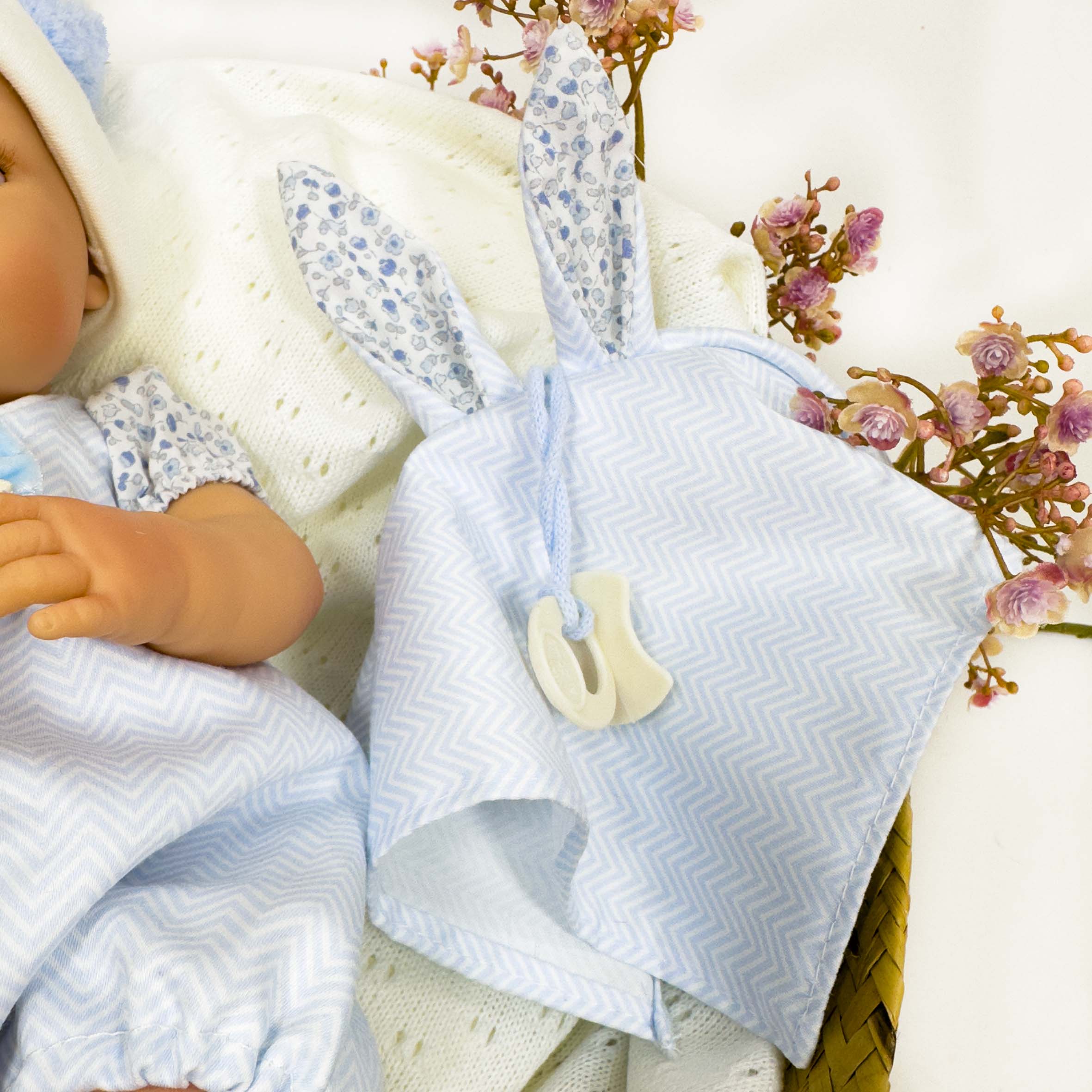 Handcrafted Baby Doll Dou Dou Real Boy by Nines d&