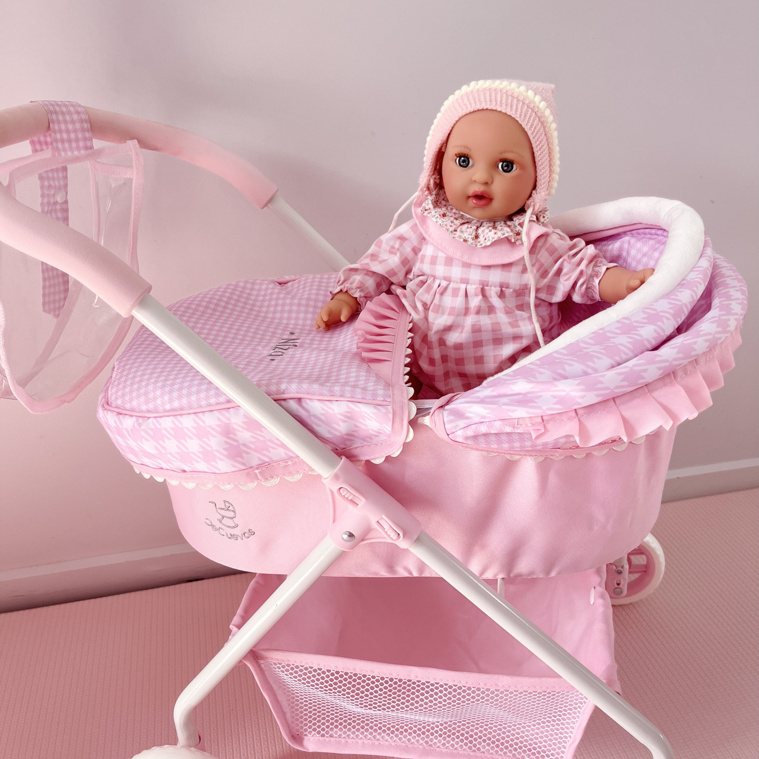 Handcrafted Baby Doll Alex Pompon by Nines d&