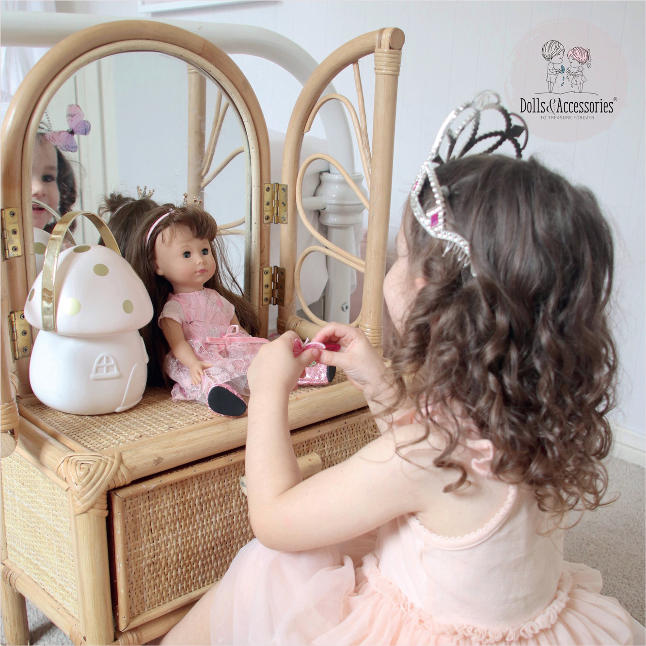 Götz Just Like Me Girl Doll Chloe - Princess
