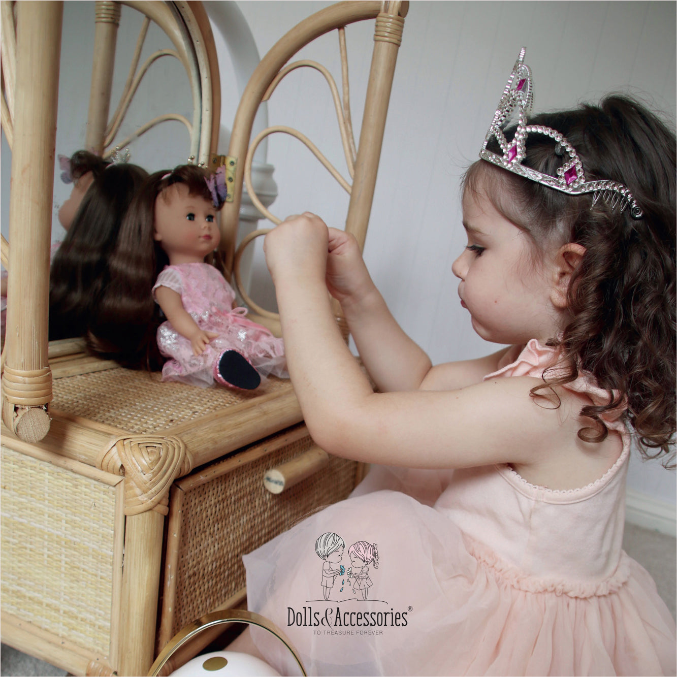 Götz Just Like Me Girl Doll Chloe - Princess