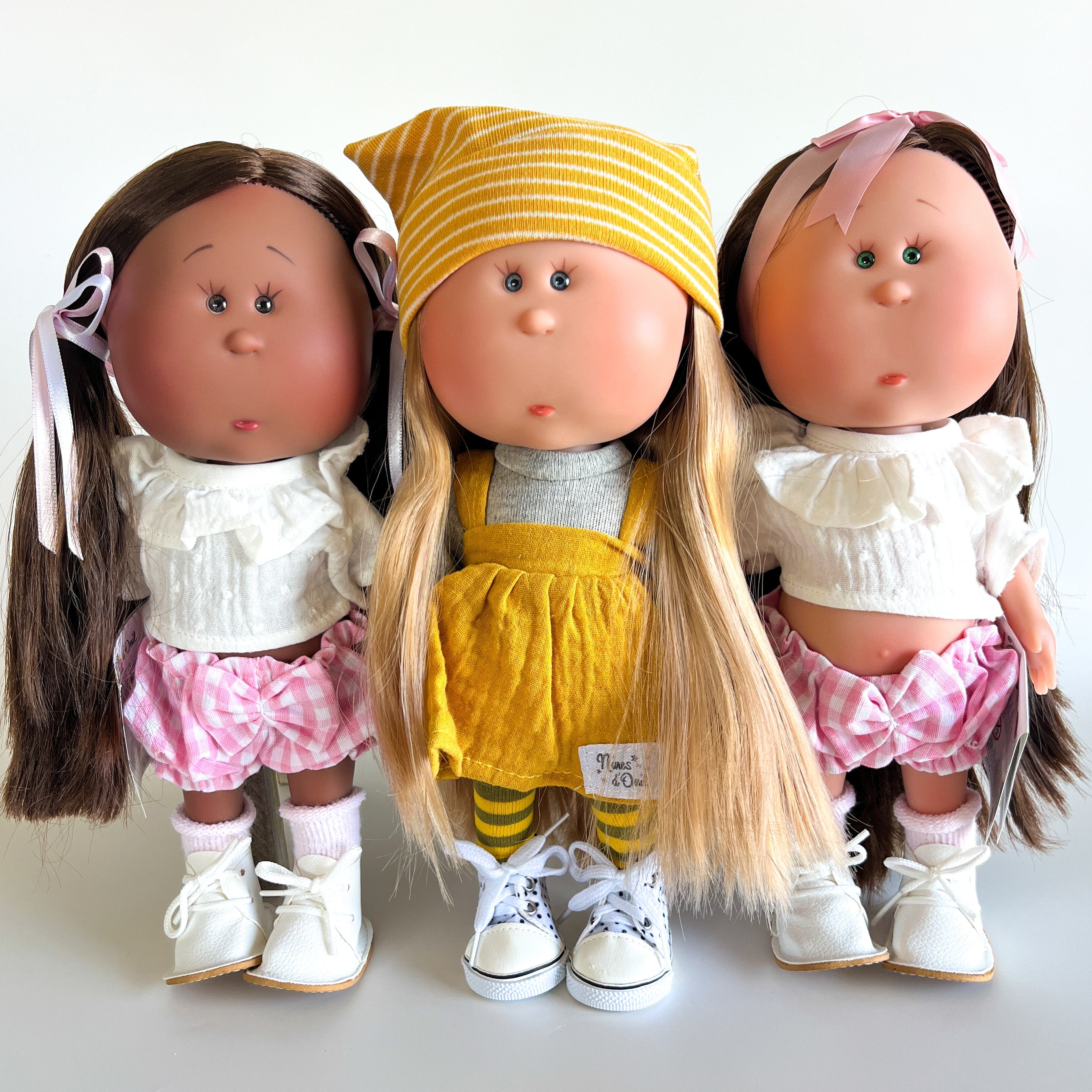 Handcrafted Collectible Mia Miss Mustard Doll by Nines D&