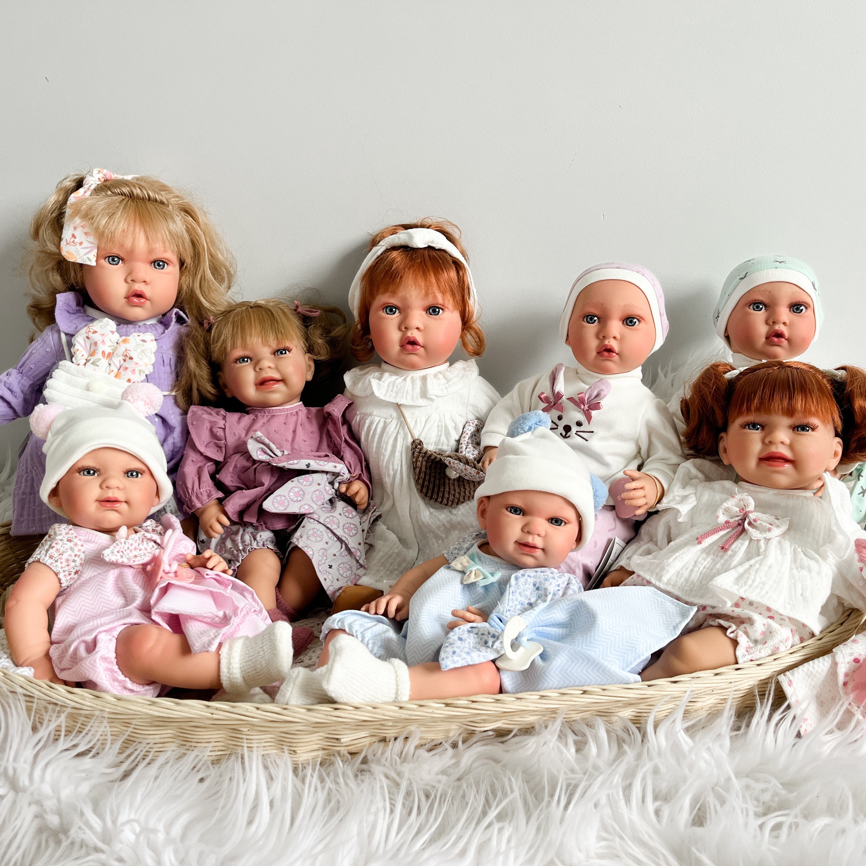 Handcrafted Little DouDou Susi Baby Doll (3930) by Nines D&