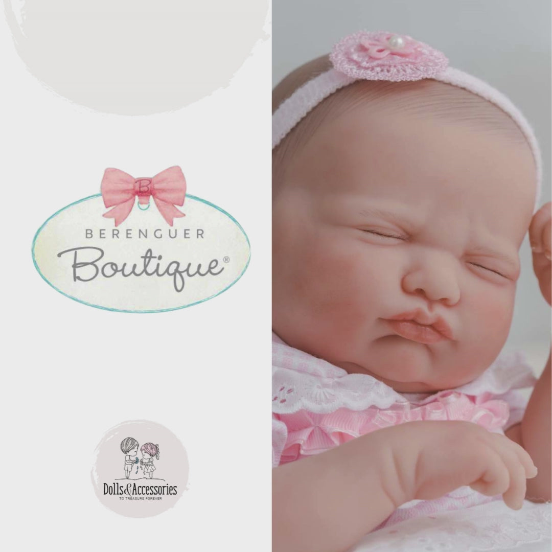 Reborn Doll | Weighted & Hand Painted Soft Vinyl | Limited Edition | Babylin | Pink