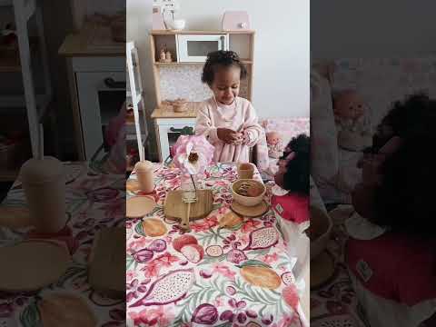 Handcrafted Alika Doll with Baby (3720) by Nines d&