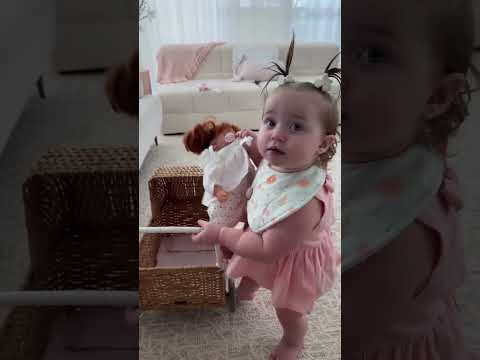 Handcrafted Little DouDou Susi Baby Doll (3930) by Nines D&