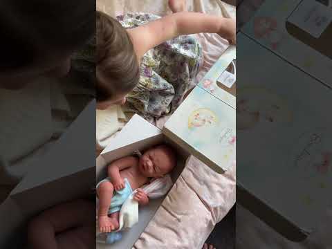 Original Handcrafted in Spain La Newborn Baby Doll "First Day" Real Boy