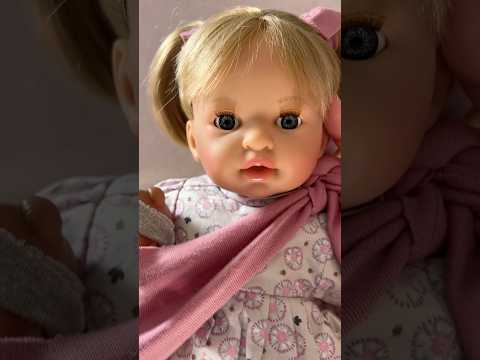 Handcrafted Baby Doll Brunette Alex with Baby by Nines d&