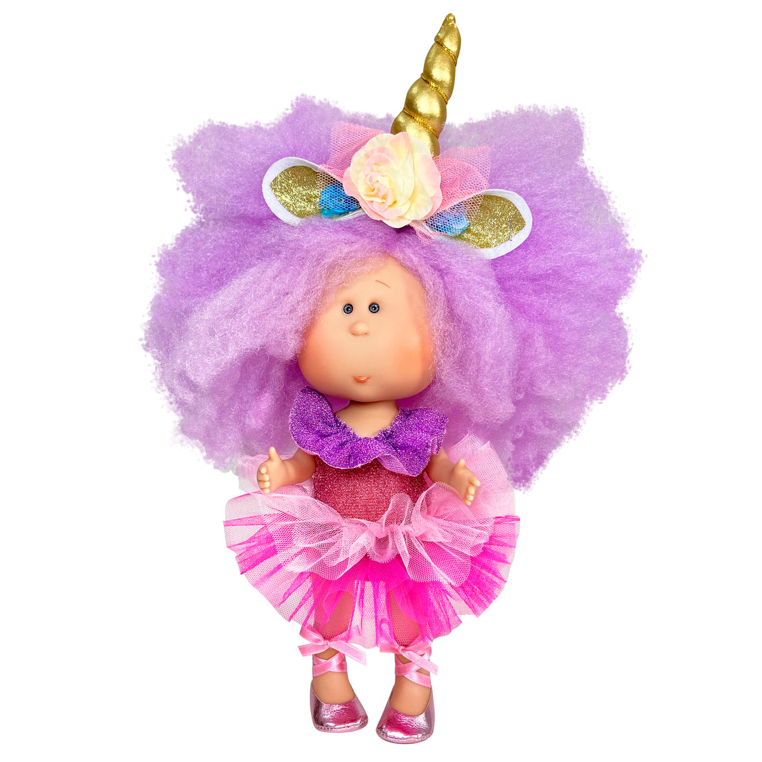 Handcrafted Collectible Mia Unicorn Doll (1132) by Nines D&