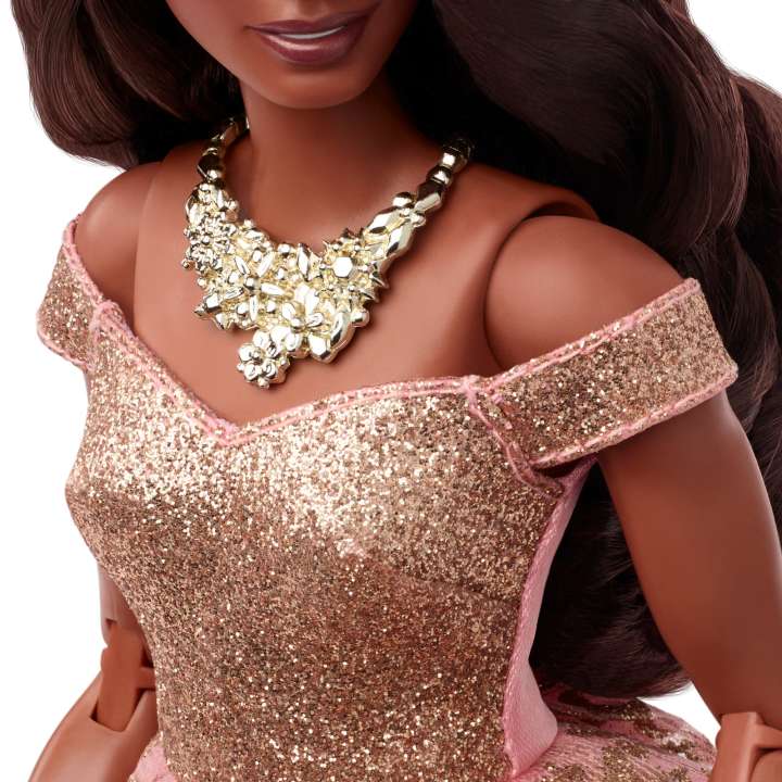 Barbie the Movie Collectible Doll, President Barbie In Pink And Gold Dress