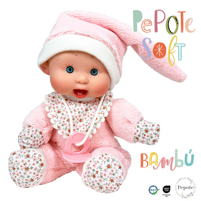 Baby Doll Pepote Soft Bambú by Nines D&