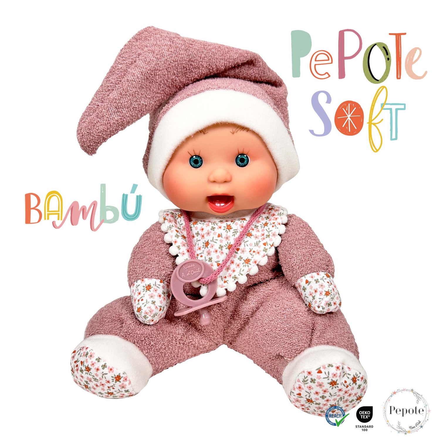 Baby Doll Pepote Soft Bambú by Nines D&