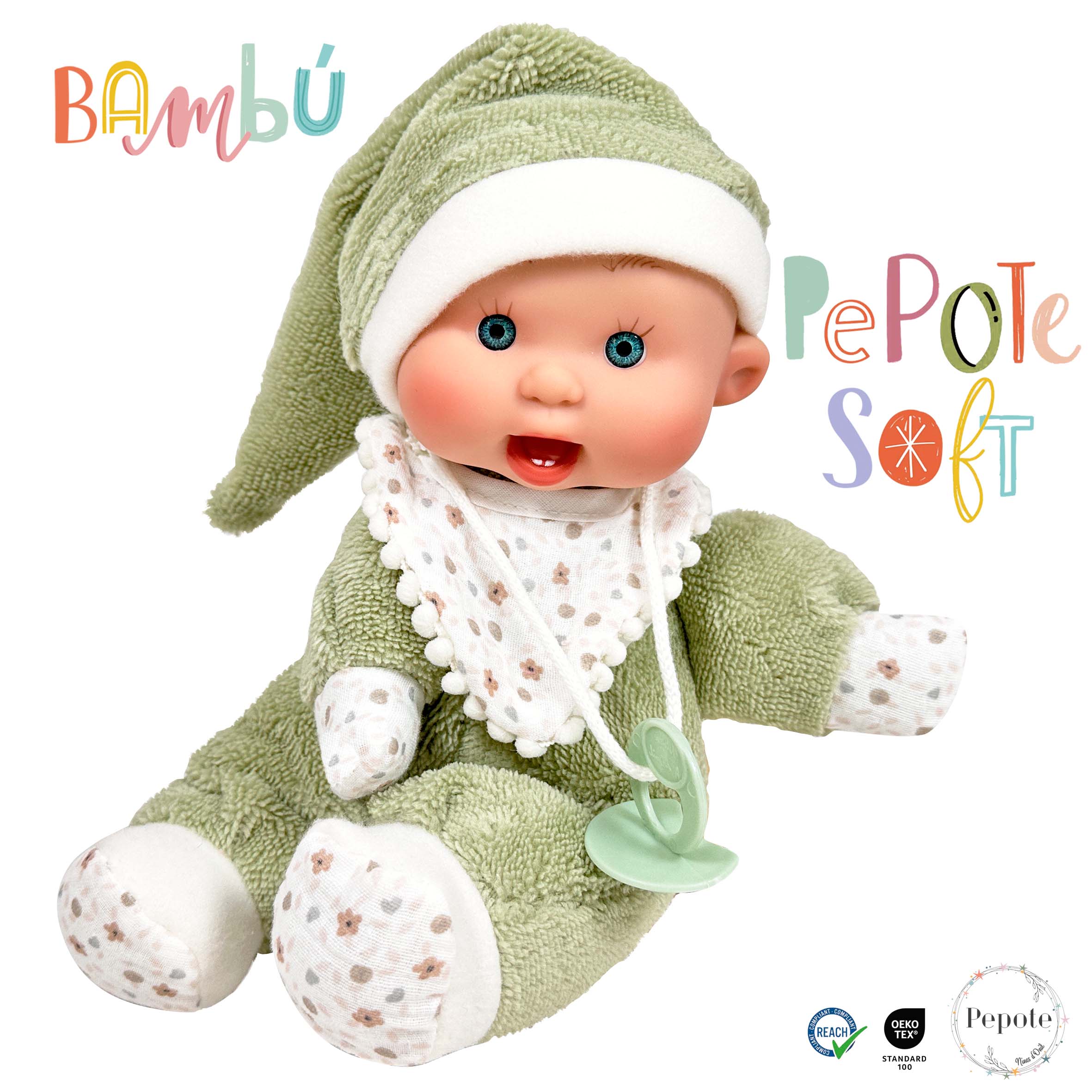 Baby Doll Pepote Soft Bambú by Nines D&