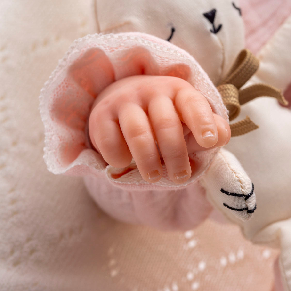 Reborn Doll | Weighted &amp; Hand Painted Soft Vinyl | Limited Edition | Sofia | Pink