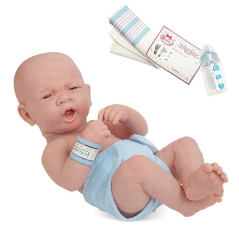 La Newborn Baby Doll &quot;First Yawn&quot; Real Boy