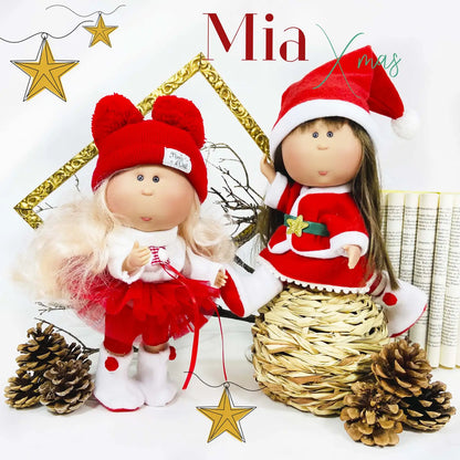 Handcrafted Collectible Mia Christmas (Mama Noel) Doll - by Nines D&