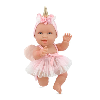 Andrea Baby Doll Unicorn Pink