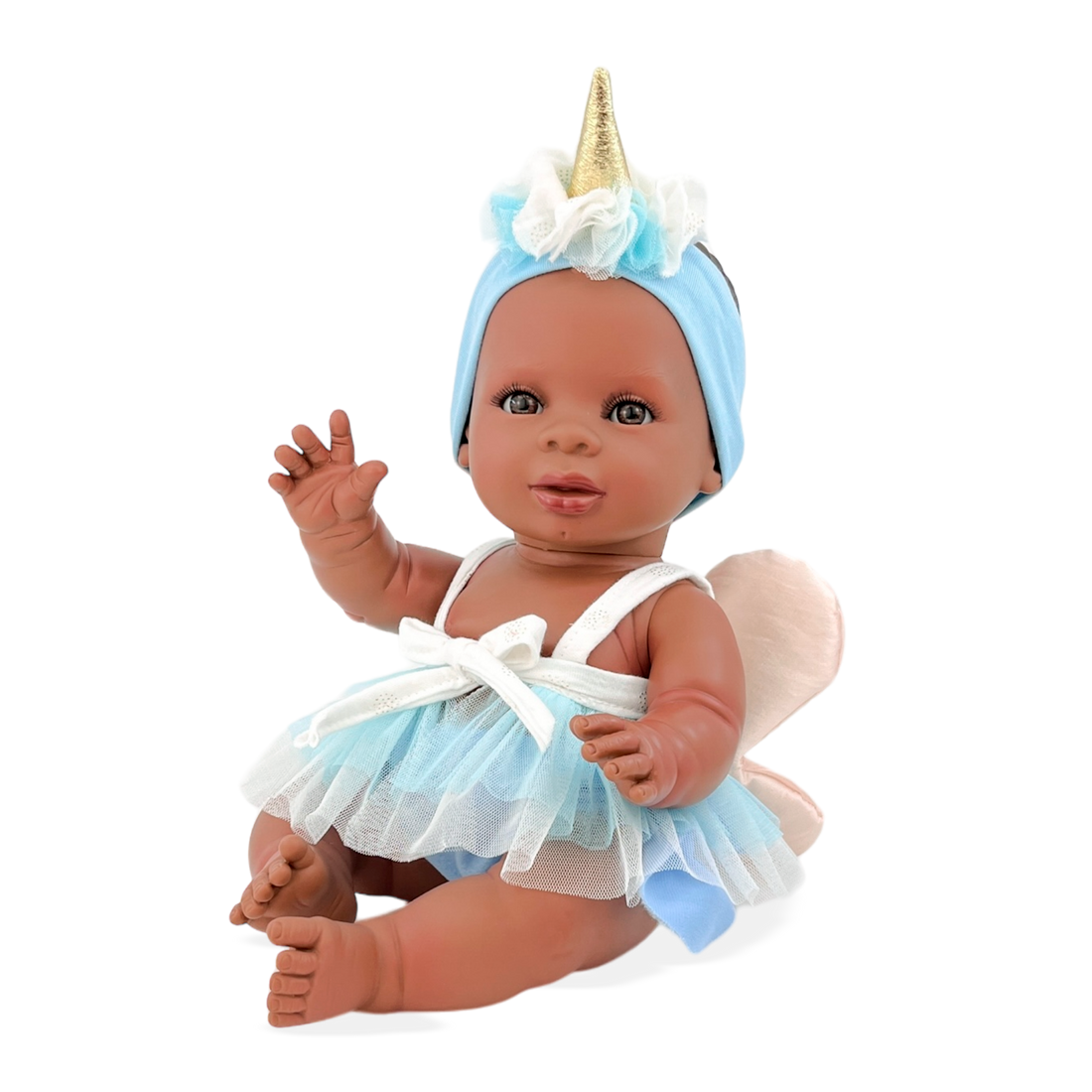 Andrea Baby Doll Unicorn Aquamarine