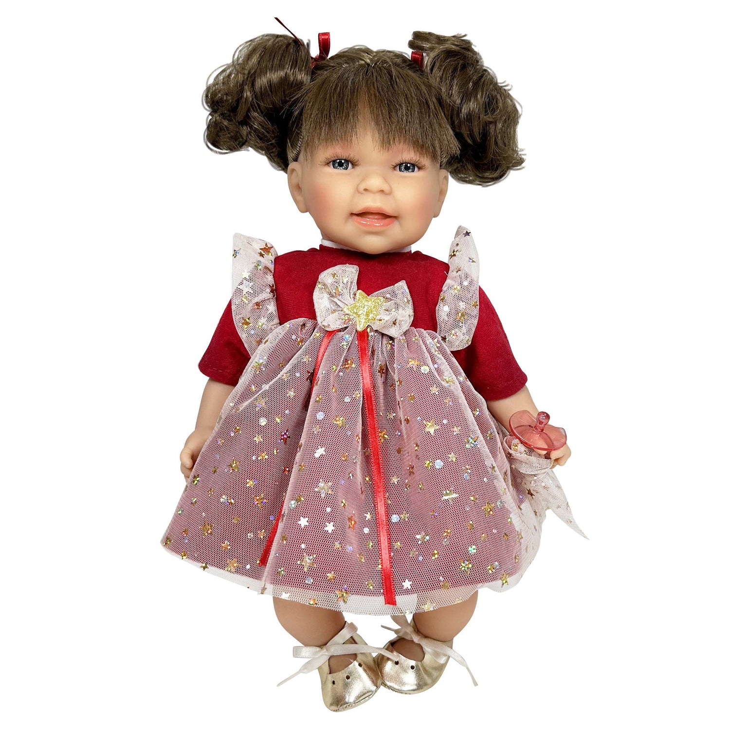 Handcrafted Little Susi Christmas Doll (3980) by Nines D&