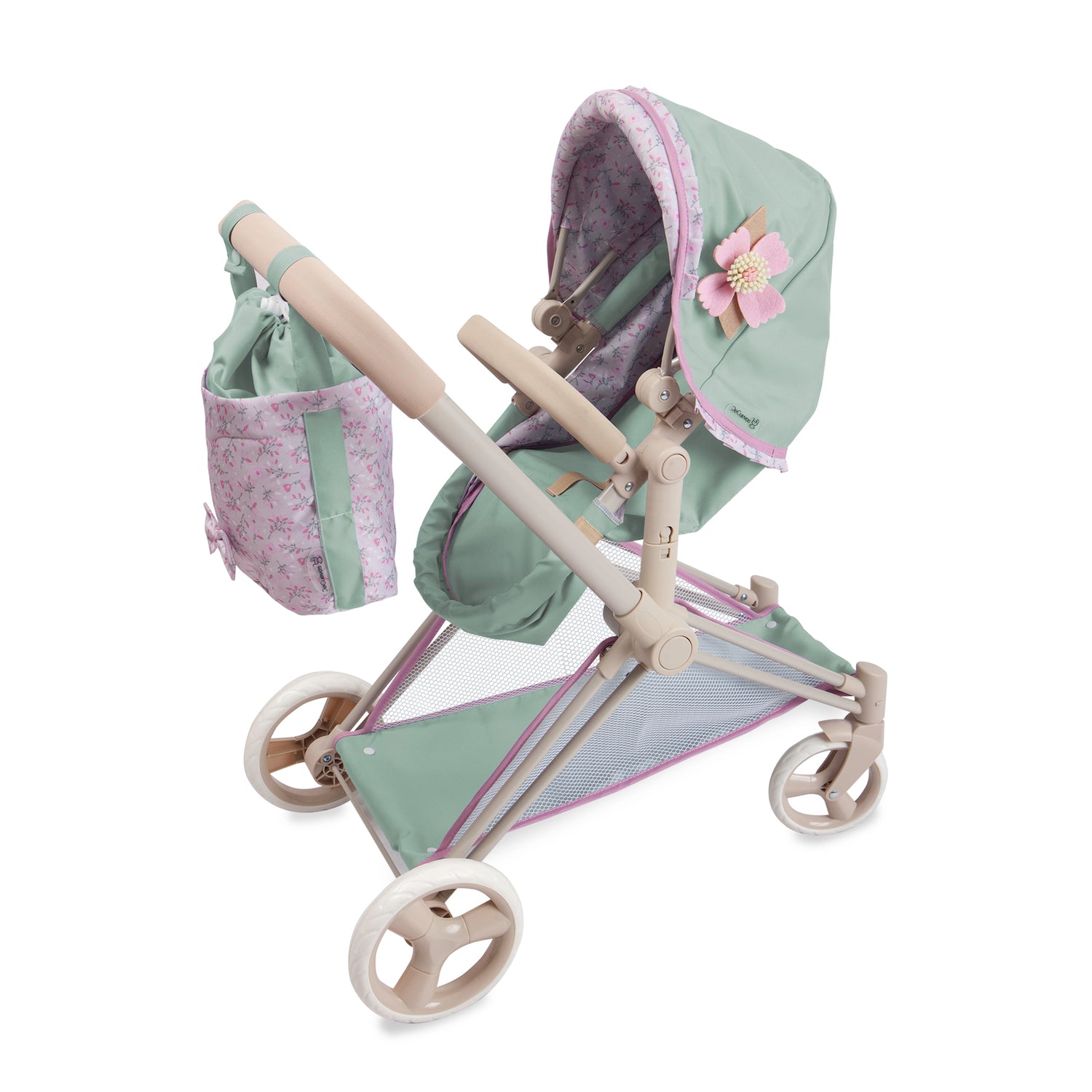 DeCuevas Toys Provence 3 in 1 Doll Pram