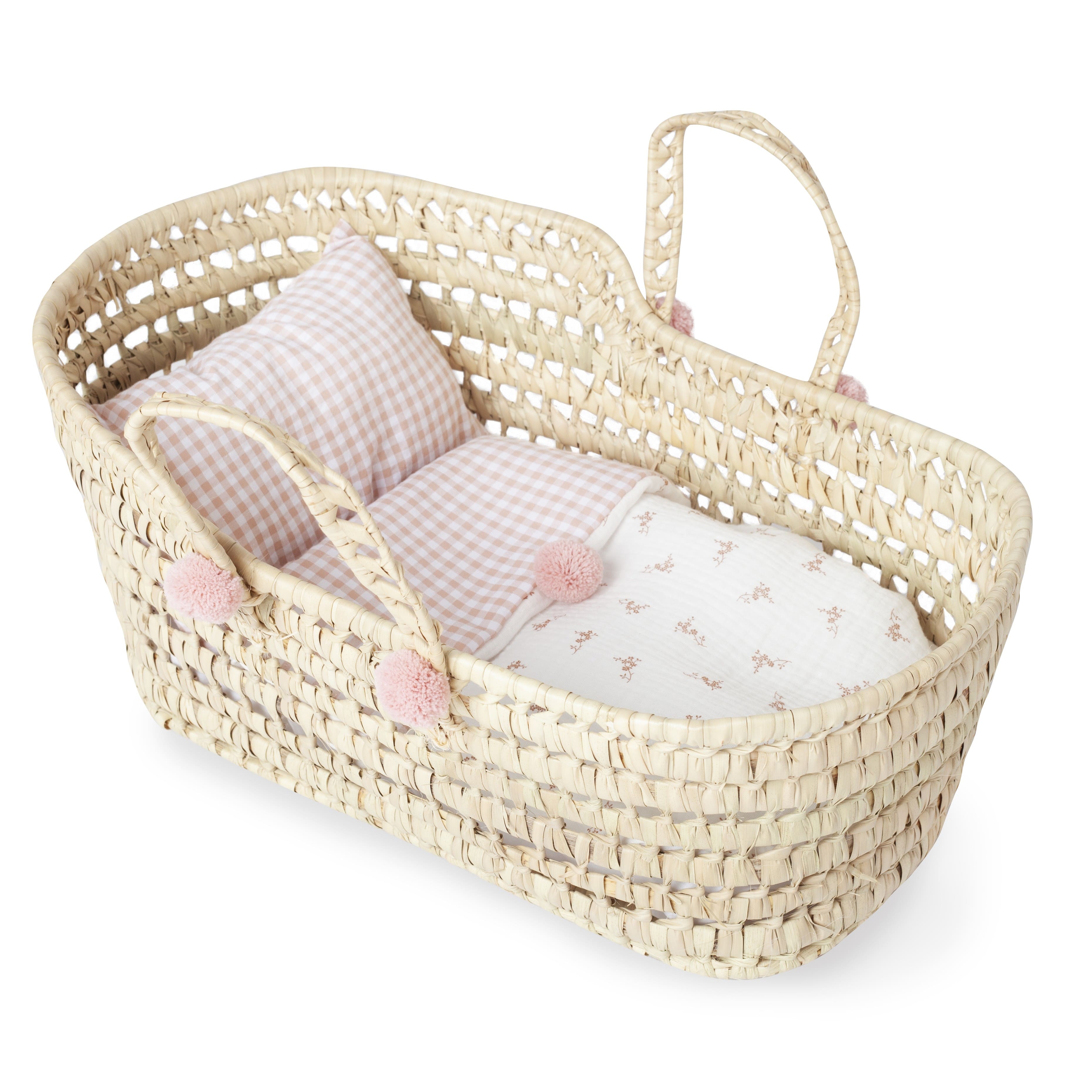 Baby Doll Palm Basket with Flowers by Antonio Juan