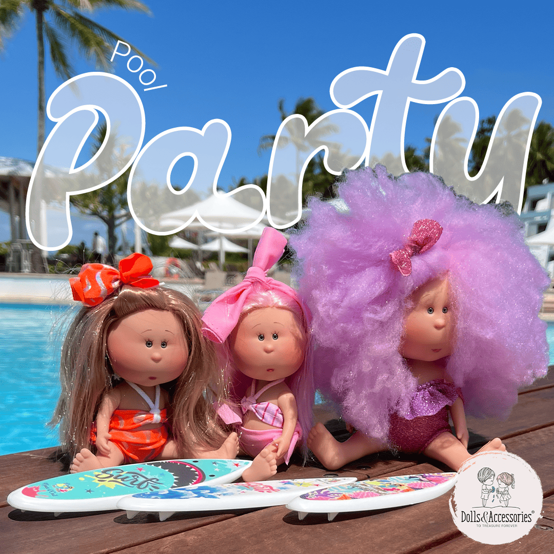 Handcrafted Collectible Mia Bronze Summer Doll 2214 by Nines D Onil