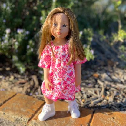 Götz Girl Doll Accessory - Combo Summer Flower Size XL