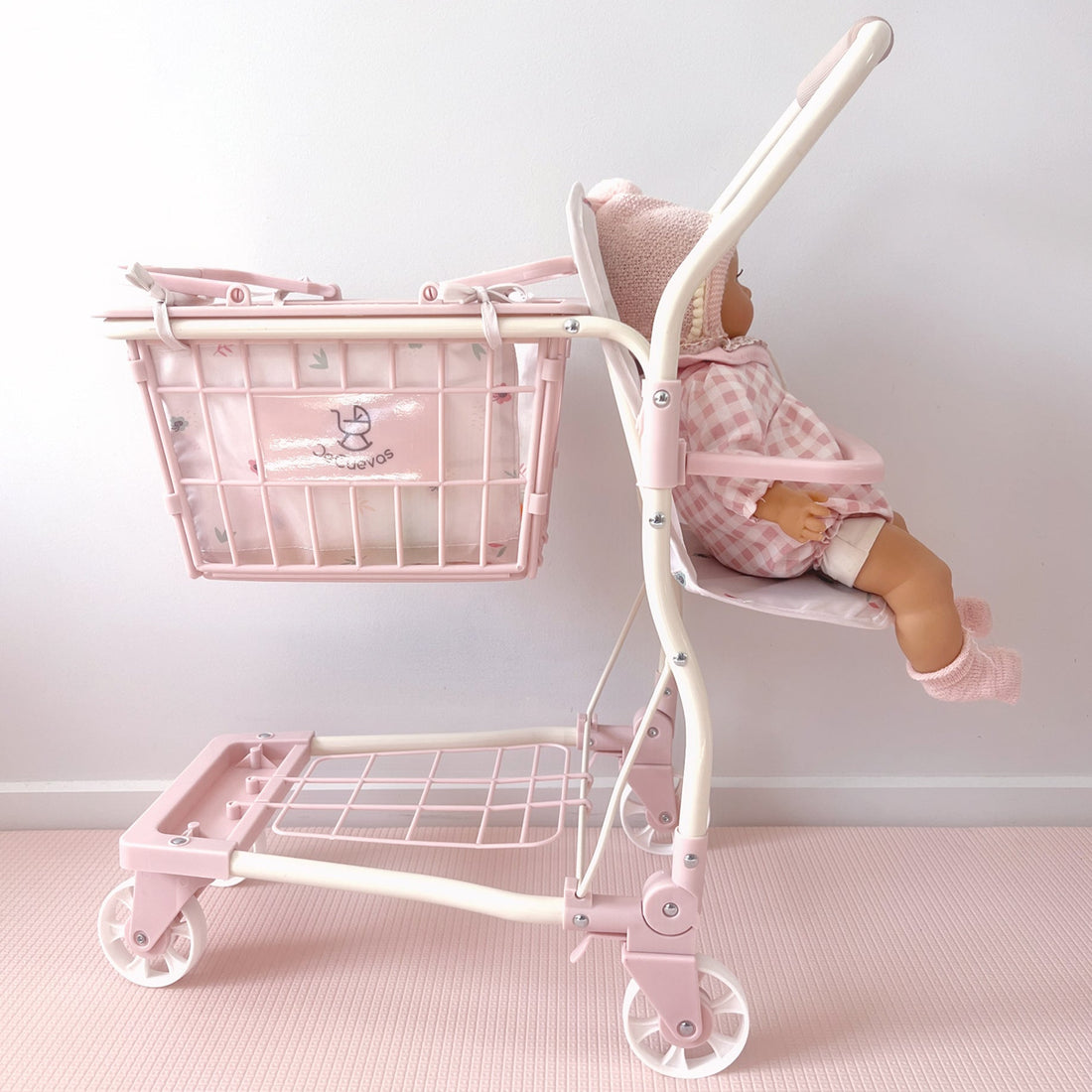 DeCuevas Toys Koala Supermarket Trolley with Accessories and Baby Carrier