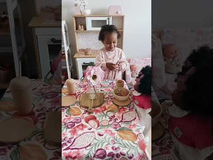 Handcrafted Alika Doll with Baby (3720) by Nines d&