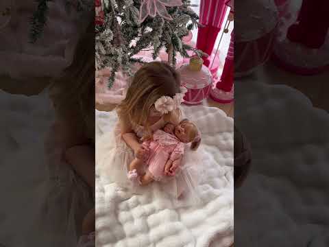 Handcrafted Baby Doll Blonde Alex with Baby by Nines d&