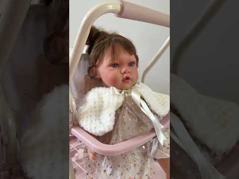 Handcrafted Susette Snow Christmas Doll by Nines D&